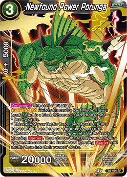 TB3-066 - Newfound Power Porunga - Super Rare (SR)