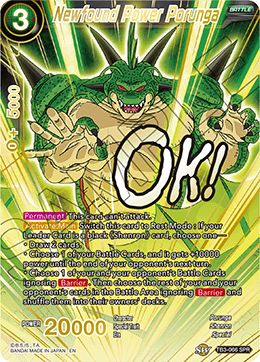 TB3-066 - Newfound Power Porunga - Special Rare (SPR)