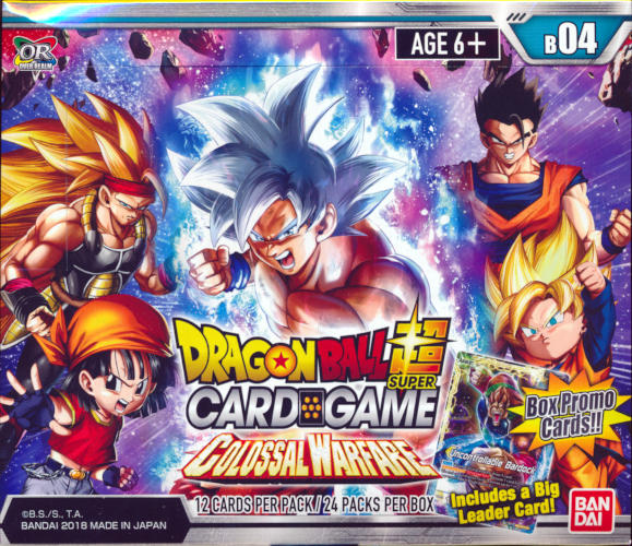 Dragon Ball Super DBS-B04 "Colossal Warfare" Booster Box