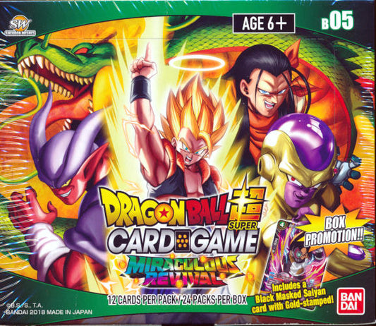 Dragon Ball Super DBS-B05 "Miraculous Revival" Booster Box