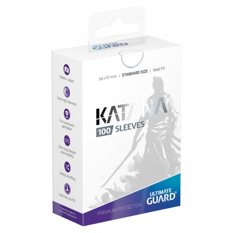 Ultimate Guard Katana Standard Size Card Sleeves (100) - White